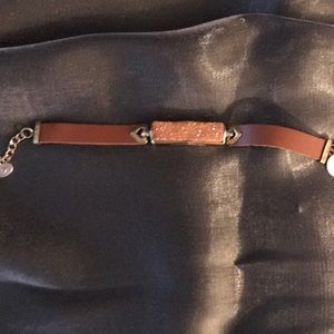 SILPADA Druzy Blush Bracelet